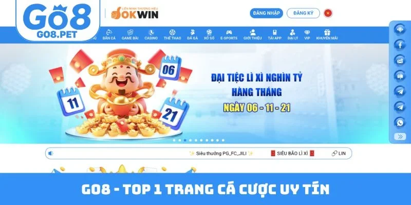 GO8 - TOP 1 trang cá cược uy tín
